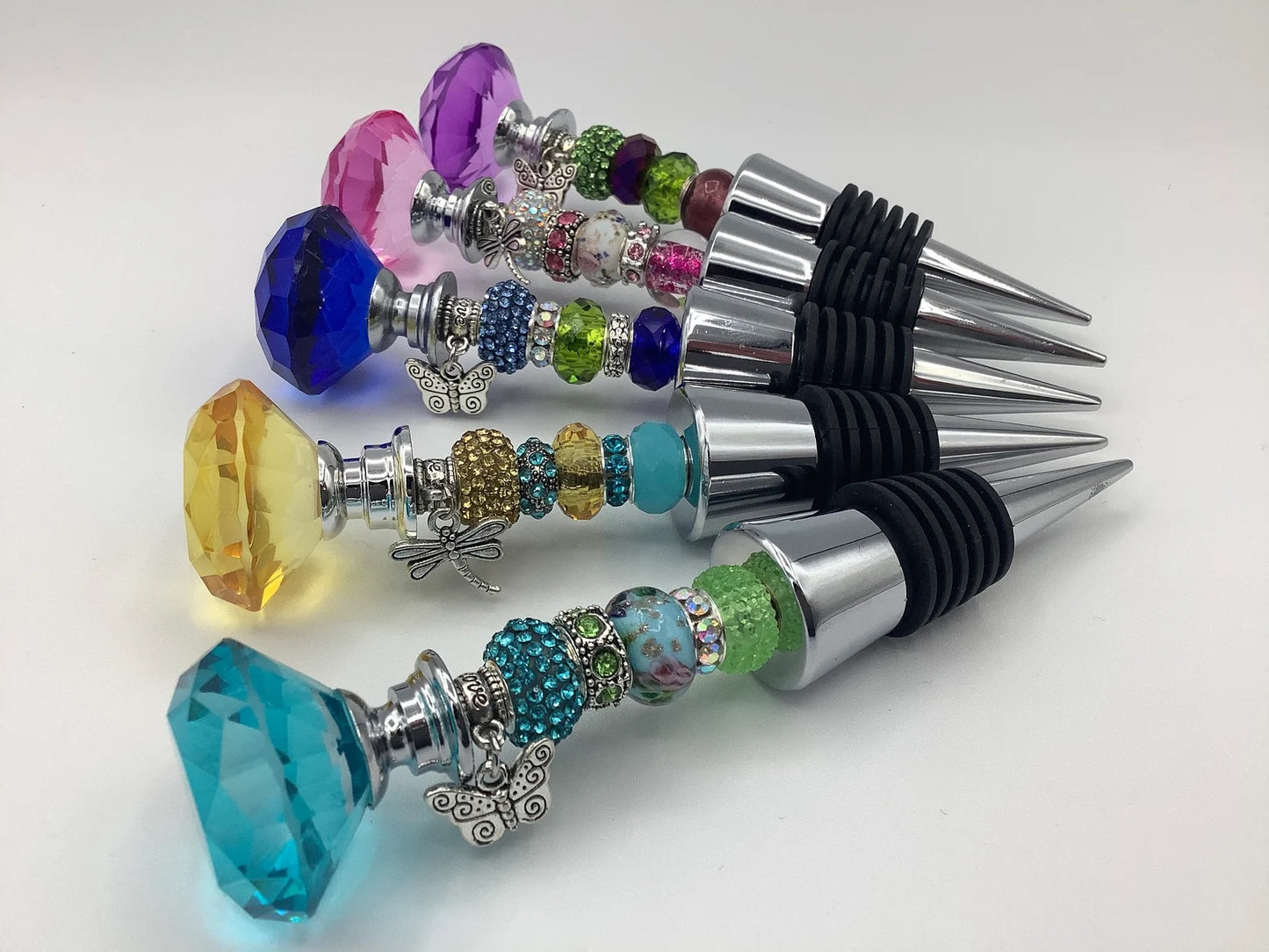 Beaded Wine Bottle Stopper